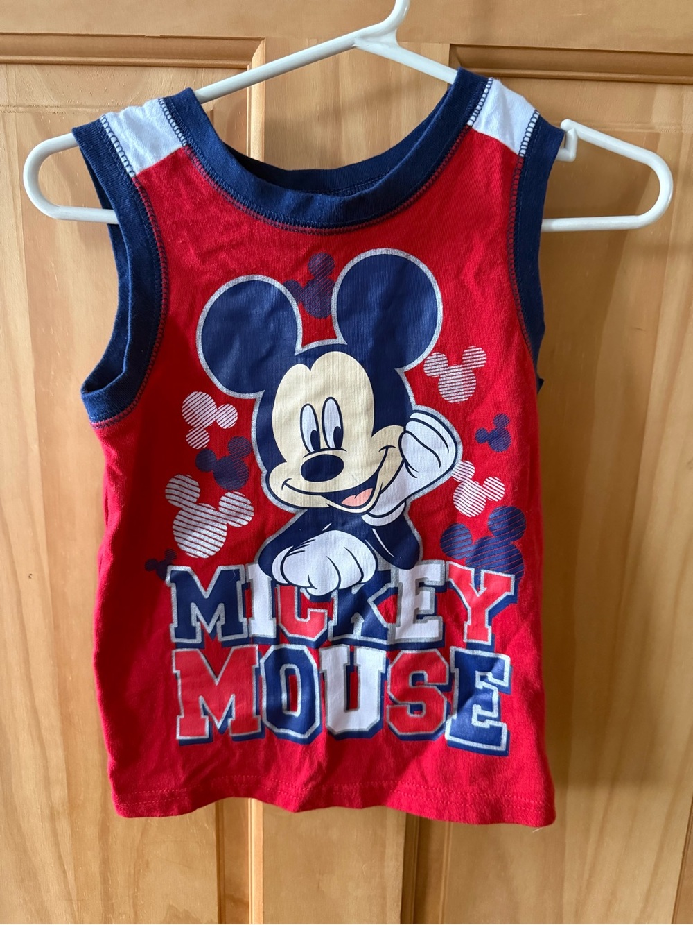 Like New, Boys Size 3T Disney Mickey Mouse Tank Top